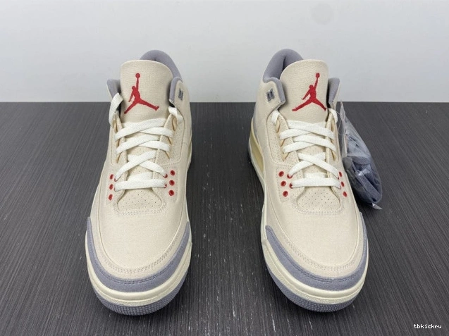 Reps TBkick Muslin DH7139-100 Air 3 Jordan Retro 0705